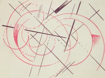Composizione costruttivista, 1922 da Lyubov Sergeevna Popova